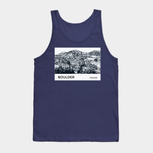 Boulder Colorado Tank Top